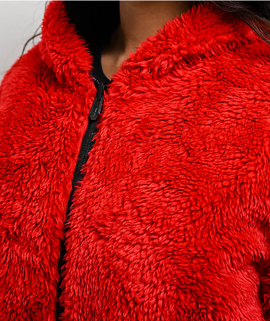 Lurking Class by Sketchy Tank Sin Black & Red Faux Fur