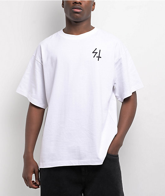 Lurking Class by Sketchy Tank x Matt Stikker Trust No Suits White T-Shirt
