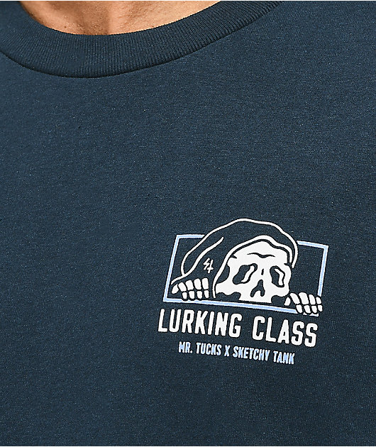 Lurking Class by Sketchy Tank x Mr. Tucks Chapter 2 Navy T-Shirt