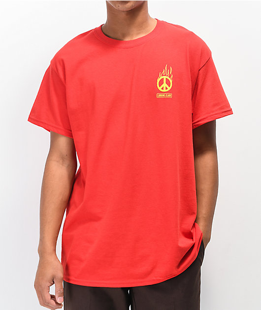 Lurking Class by Sketchy Tank x Samborghini Levitate Red T-Shirt