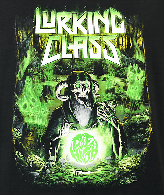 Lurking Class by Sketchy Tank x Stikker Die High Black T-Shirt