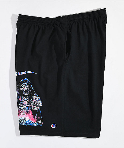 Lurking Class by Sketchy Tank x Stikker Run Black Shorts