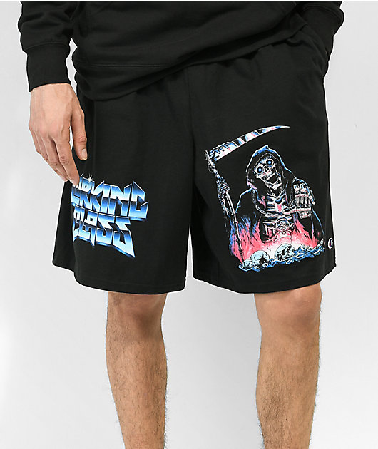 Lurking Class by Sketchy Tank x Stikker Run Black Shorts