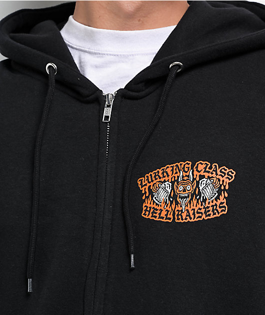 Lurking Class by Sketchy Tank x Tallboy Hell Raisers Black Zip Hoodie