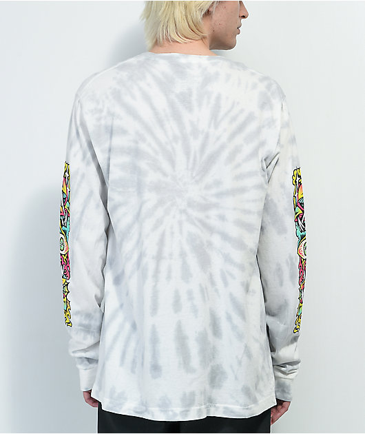 Lurking Class by Sketchy Tank x Tallboy Lost & Found Grey Tie Dye Long  Sleeve T-Shirt