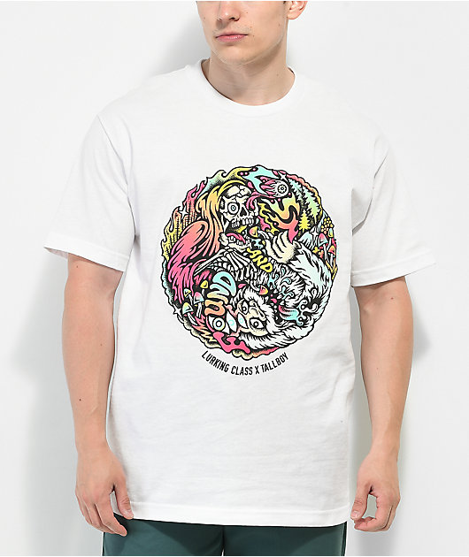 Lurking Class by Sketchy Tank x Tallboy Lost & Found White T-Shirt