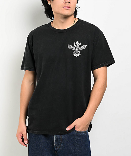 Lurking Class by Sketchy Tank x Tallboy Unchained Washed Black T-Shirt