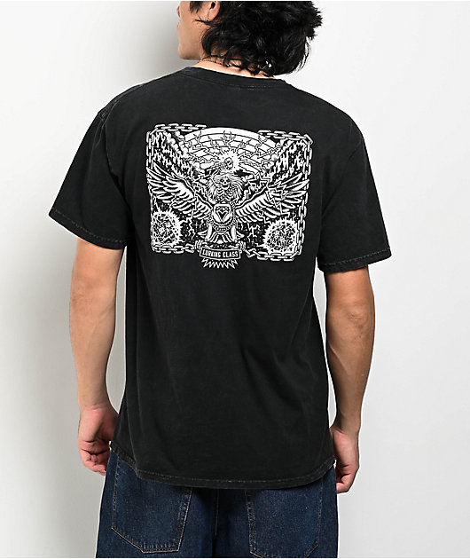 Lurking Class by Sketchy Tank x Tallboy Unchained Washed Black T-Shirt