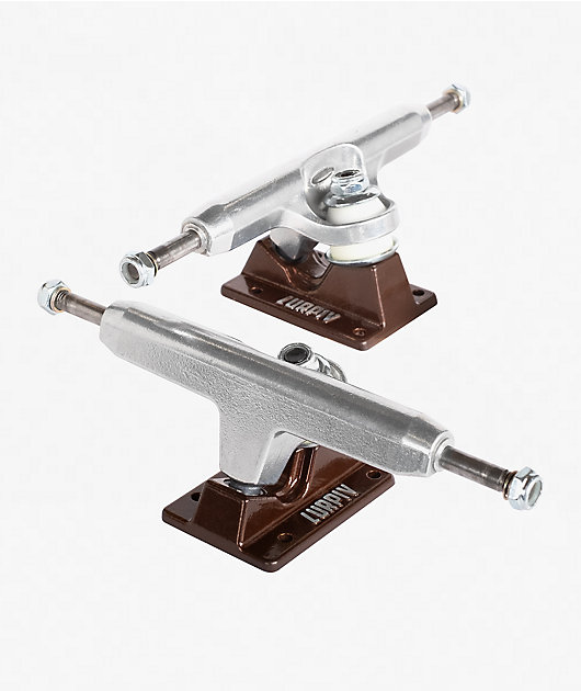 Lurpiv 3 150mm Polished & Brown Skateboard Truck | Zumiez