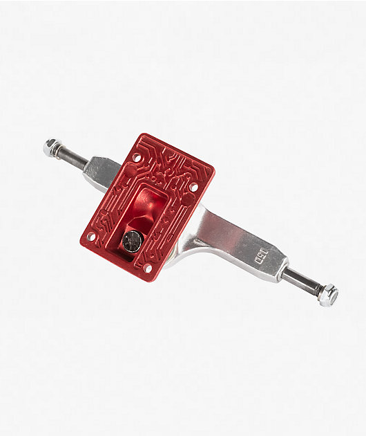 Lurpiv 3 Hollow 145mm Polished & Red Skateboard Truck | Zumiez