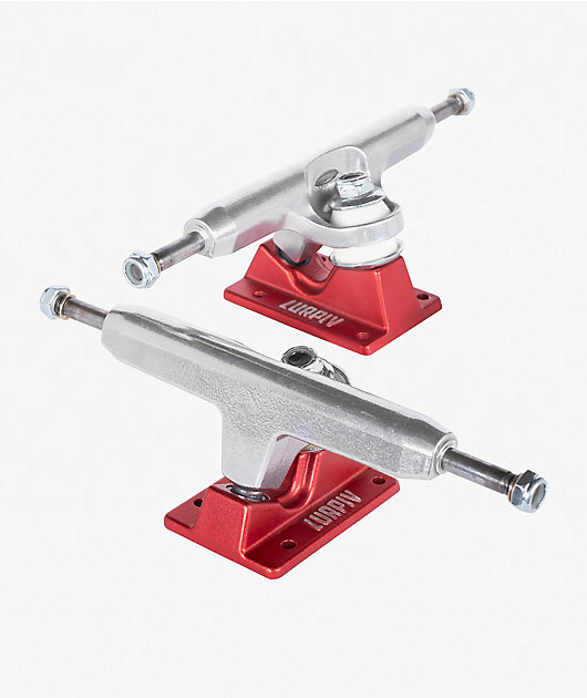 Lurpiv 3 Hollow 145mm Polished & Red Skateboard Truck | Zumiez