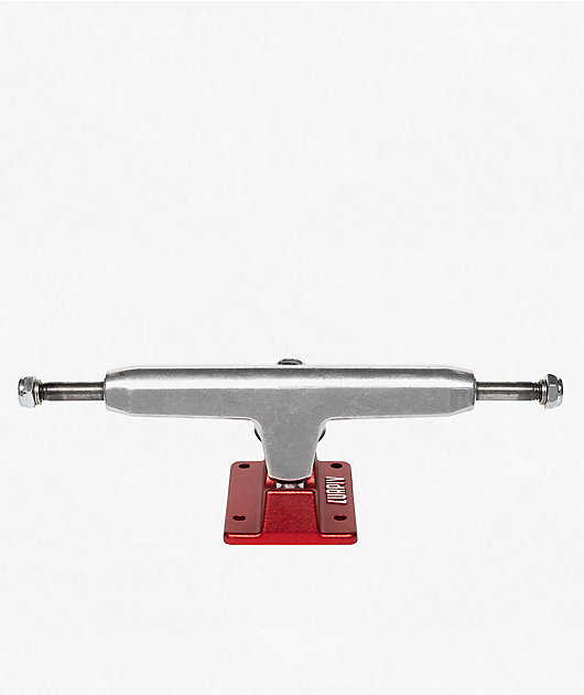 スケートボード LURPIV TRUCK Hollow 145 (8.125-8.5) Lurpiv 3 Hollow 145mm Polished & Red Skateboard Truck | Zumiez