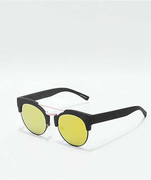 flat reflective sunglasses