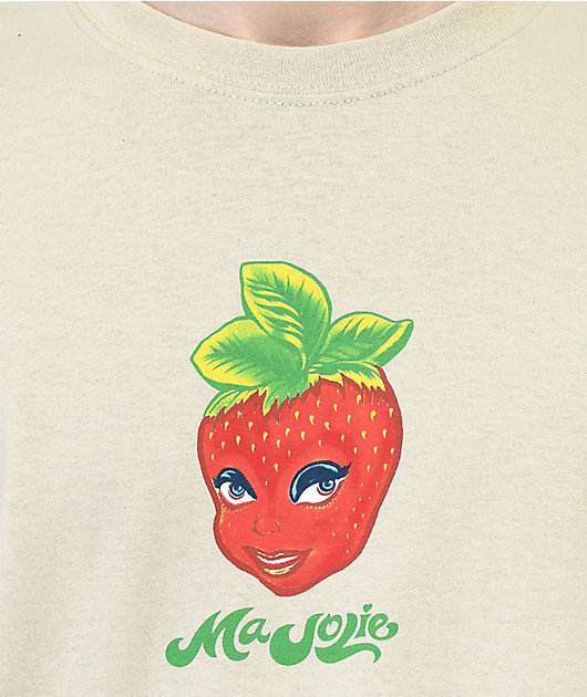 Ma Jolie Strawbaby Sand T-Shirt