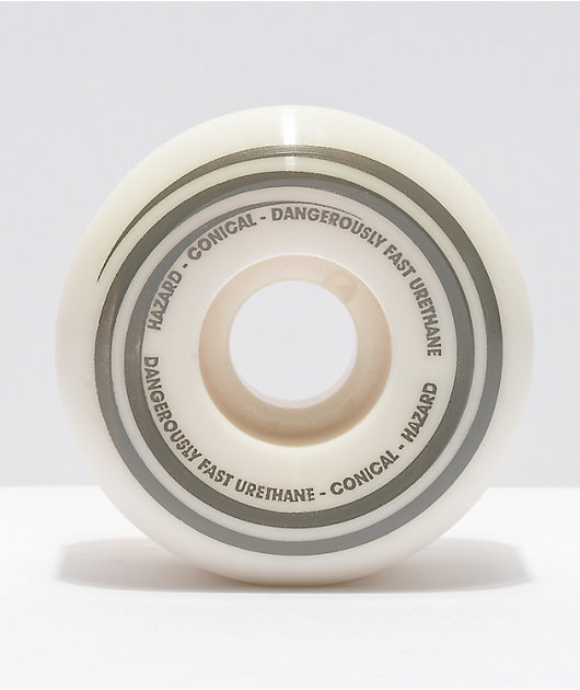 Madness Radioactive Conical 54mm 101a Black & Yellow Skateboard Wheels