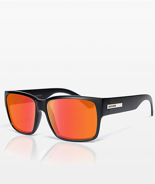 Red cheap polarized sunglasses