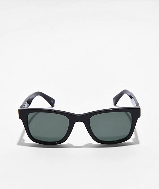 Madson Memphis Gloss Black Polarized Sunglasses