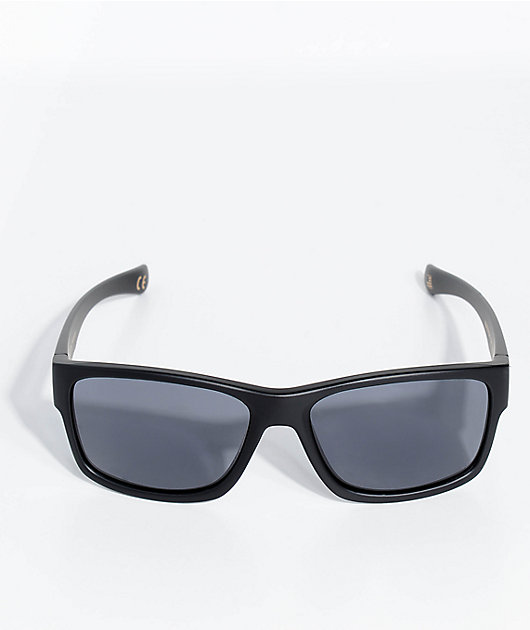 Madson Stretch Matte Black & Grey Polarized Sunglasses