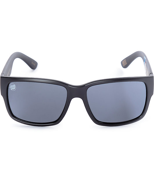 Madson X Santa Cruz Classico Black Polarized Sunglasses