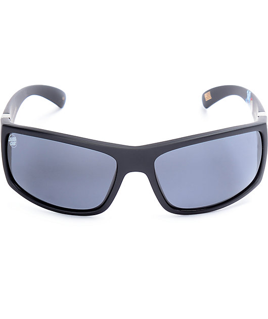 Madson X Santa Cruz Magnate Black Polarized Sunglasses