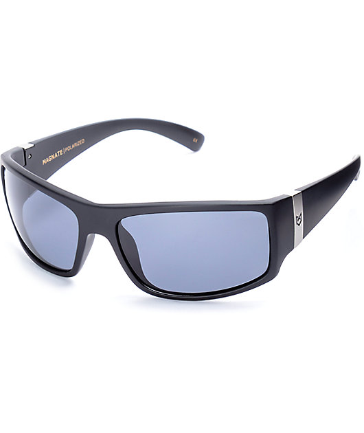 Madson X Santa Cruz Magnate Black Polarized Sunglasses