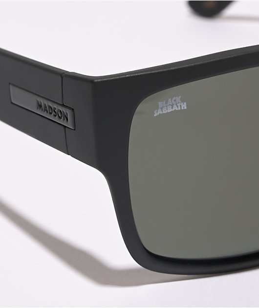 Madson x Black Sabbath Classico Black Polarized Sunglasses