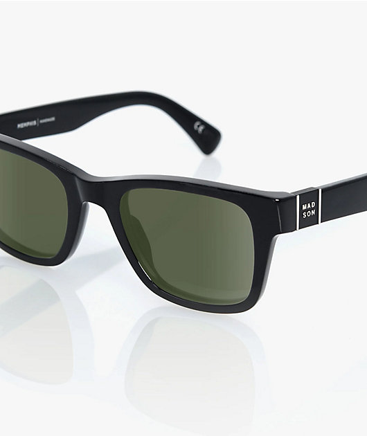 Madson x Social Distortion Memphis Black Polarized Sunglasses