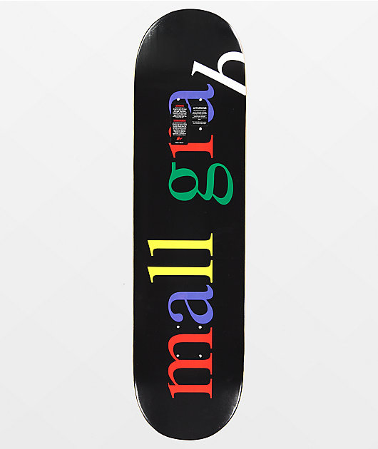 Mall Grab Rainbow Logo 8.25" Skateboard Deck