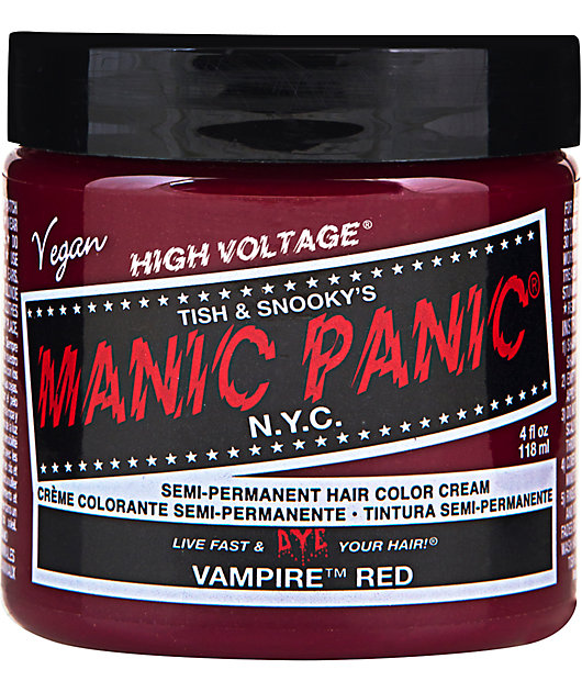 Manic Panic High Voltage Vampire Red Hair Color | Zumiez