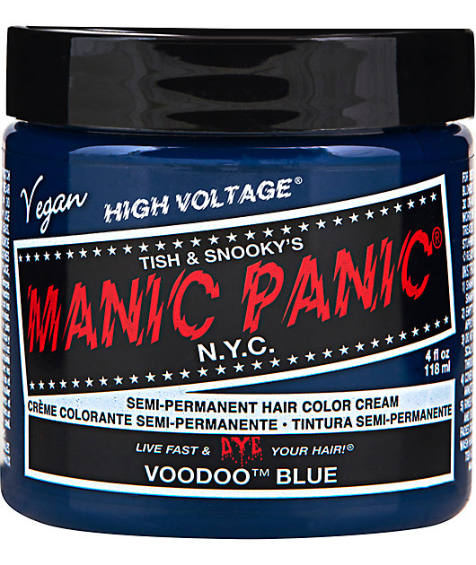 Manic Panic High Voltage Voodoo Blue Hair Color | Zumiez