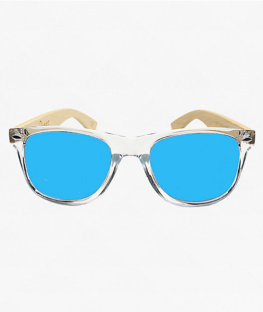 Maple Eyewear Dunes Clear & Bright Blue Sunglasses