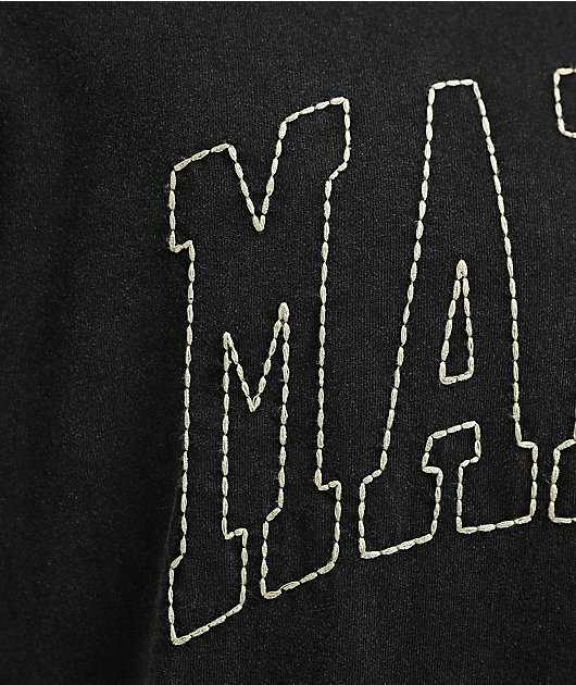 Market Studios Big Stitch Black T-Shirt