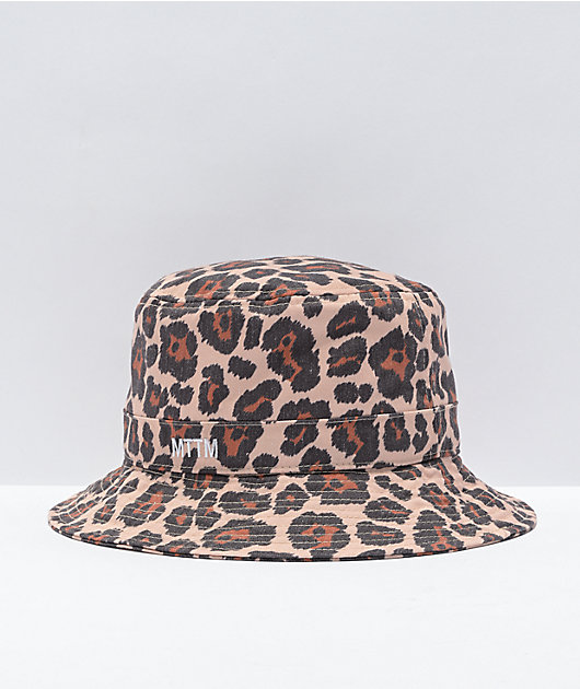 krigsskib Bloom Terapi Married To The Mob Classic Leopard Print Bucket Hat