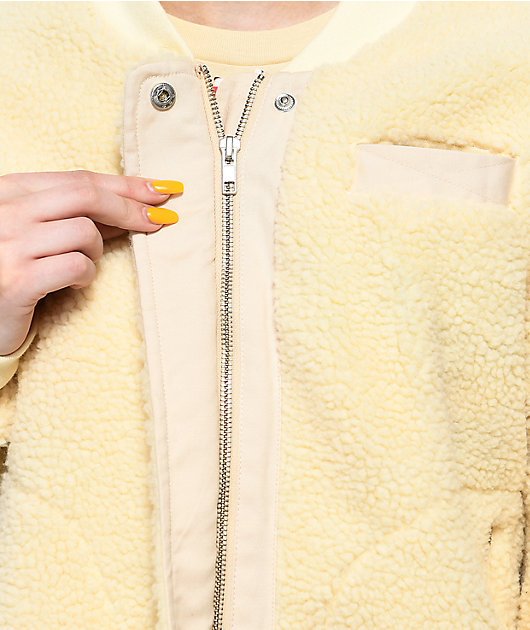 Married To The Mob Cozy Faux Sherpa Jacket