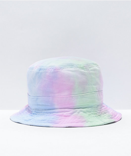 Married To The Mob Pastel Tie Dye Bucket Hat