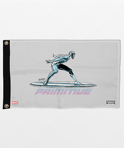 Marvel x Moebius by Primitive Silver Surfer Banner | Zumiez