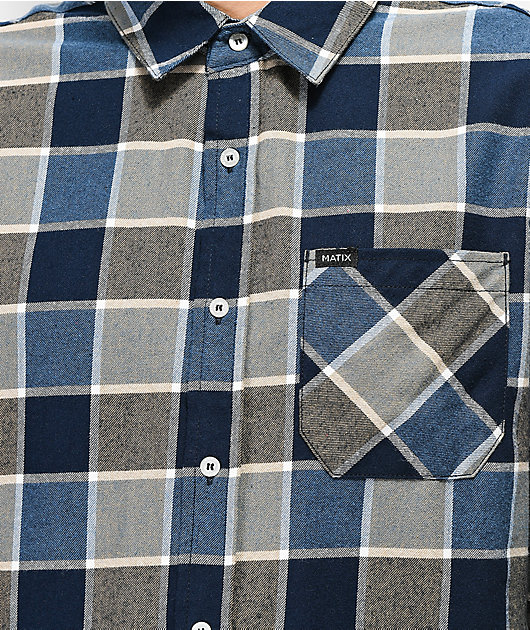 khaki flannel shirt
