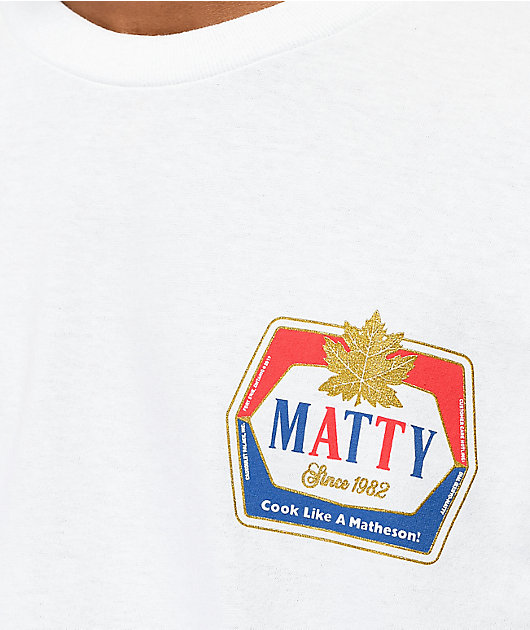Matty Matheson Boat White T-Shirt