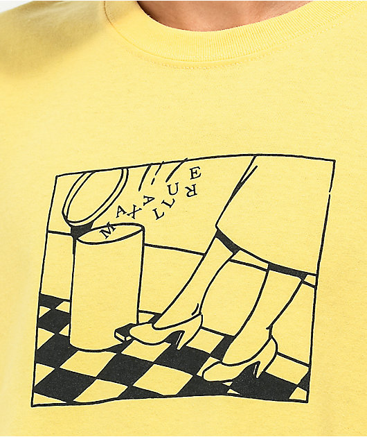 Maxallure Evidence Yellow T-Shirt
