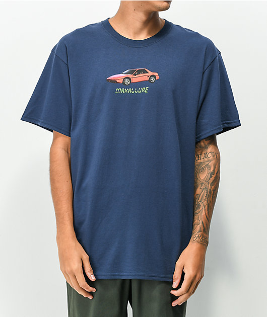Maxallure Sport Car Navy T-Shirt
