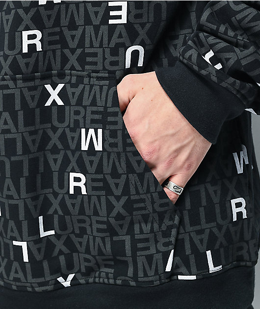 Maxallure Where's Max Black Hoodie