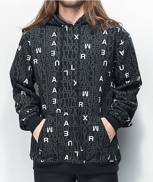 Maxallure Where's Max Black Hoodie