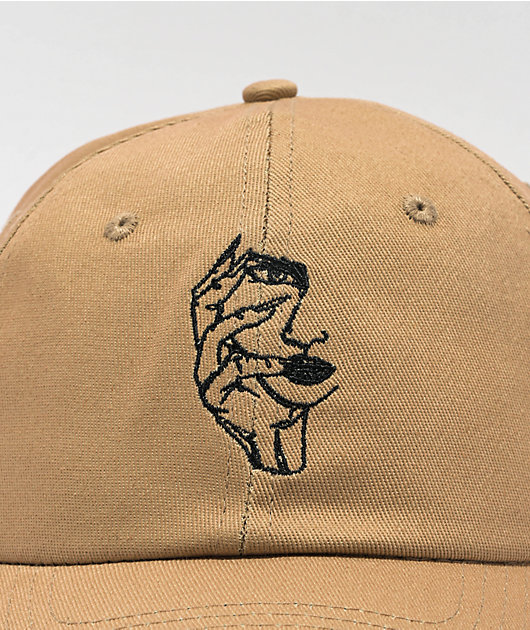 Melodie Headache Tan Strapback Hat | Zumiez
