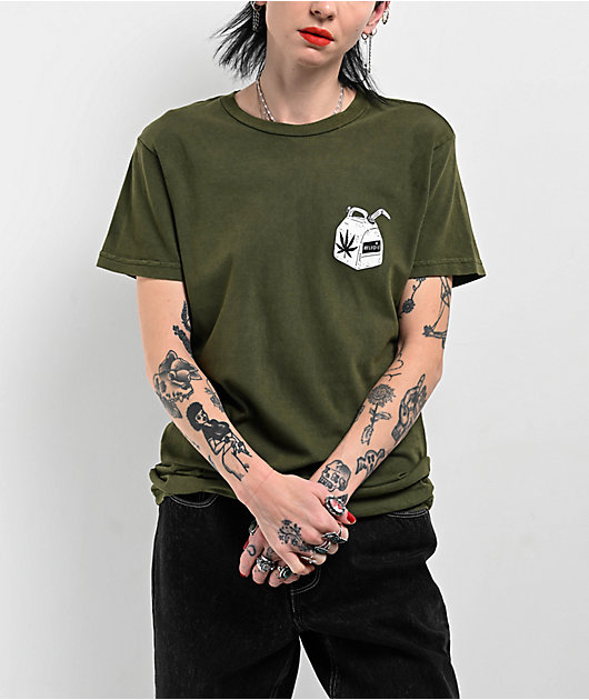Melodie Nobody Rides Green T-Shirt