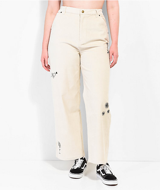 Melodie Out Of My Way Pantalones de pana natural