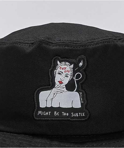 Melodie Too Subtle Black Boonie Hat