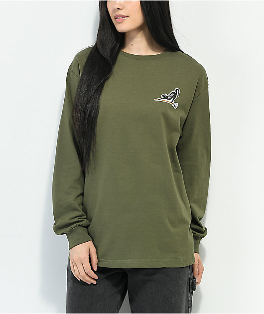 Melodie Witch Season Green Long Sleeve T-shirt