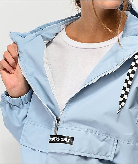 half zip up windbreaker