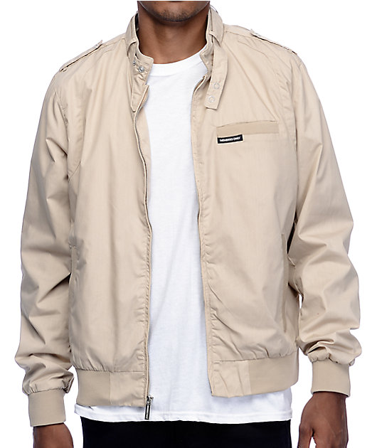 only beige jacket