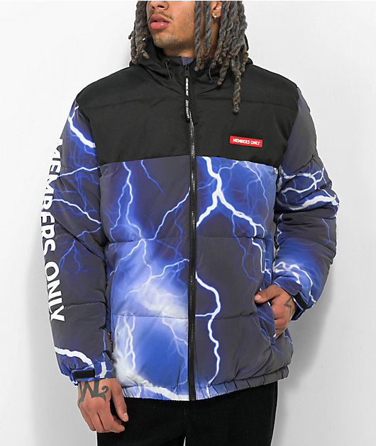 Blue members only jacket sale